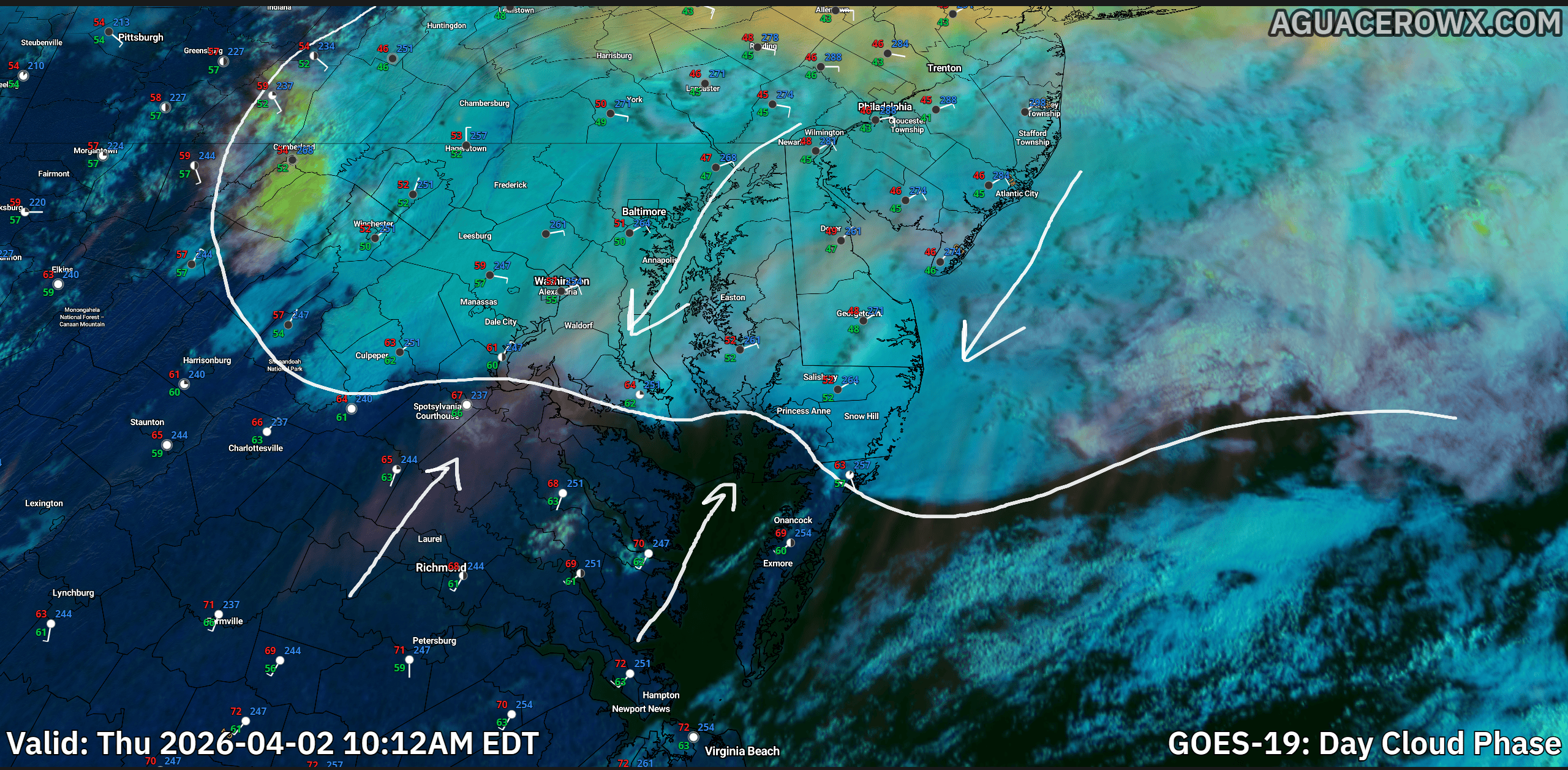 Cool, Cloudy Conditions Today Before a Warmer Friday Returns to Delmarva