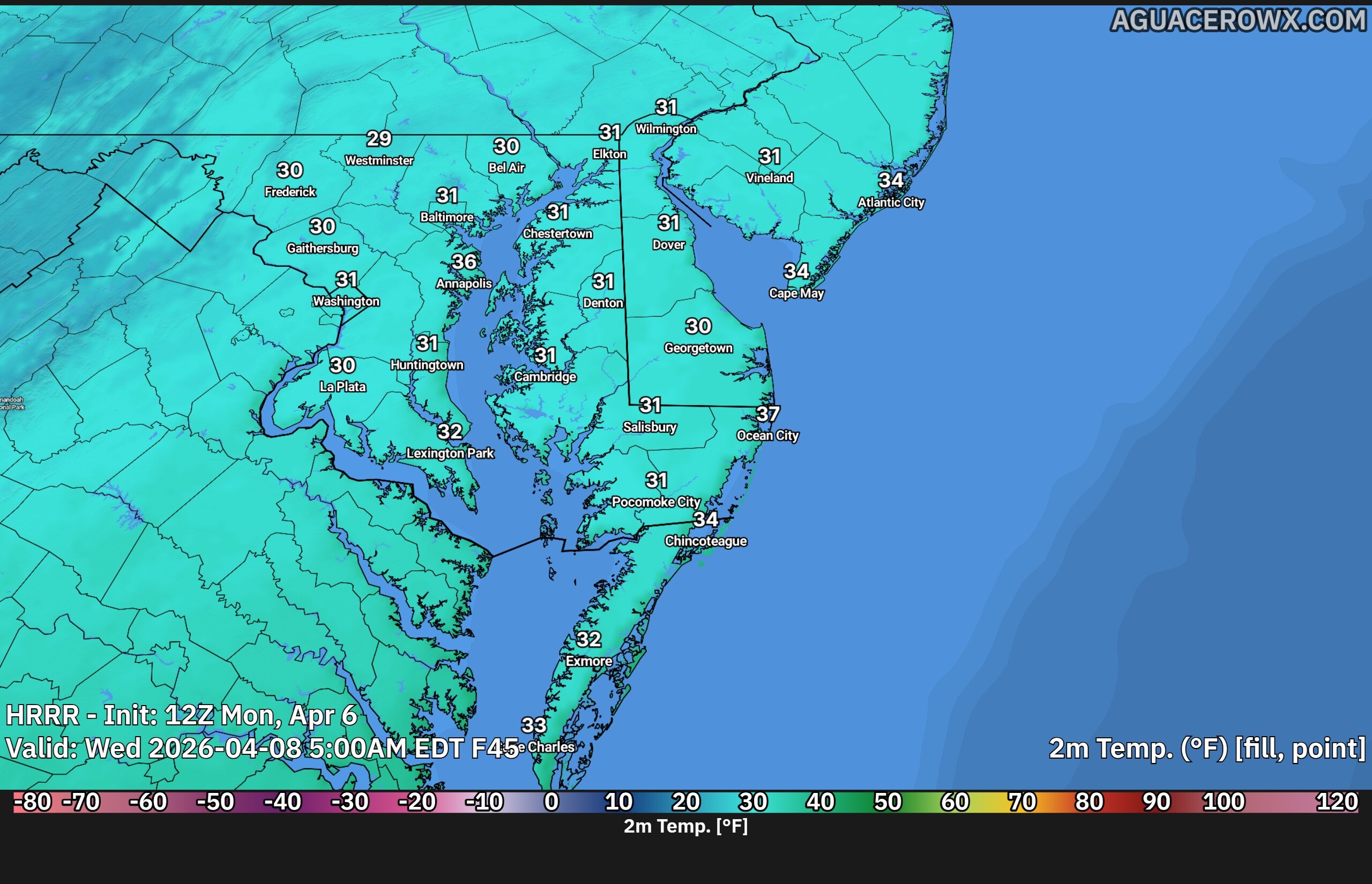 Midweek Freeze Threat for Delmarva Could Impact Early Growing Season