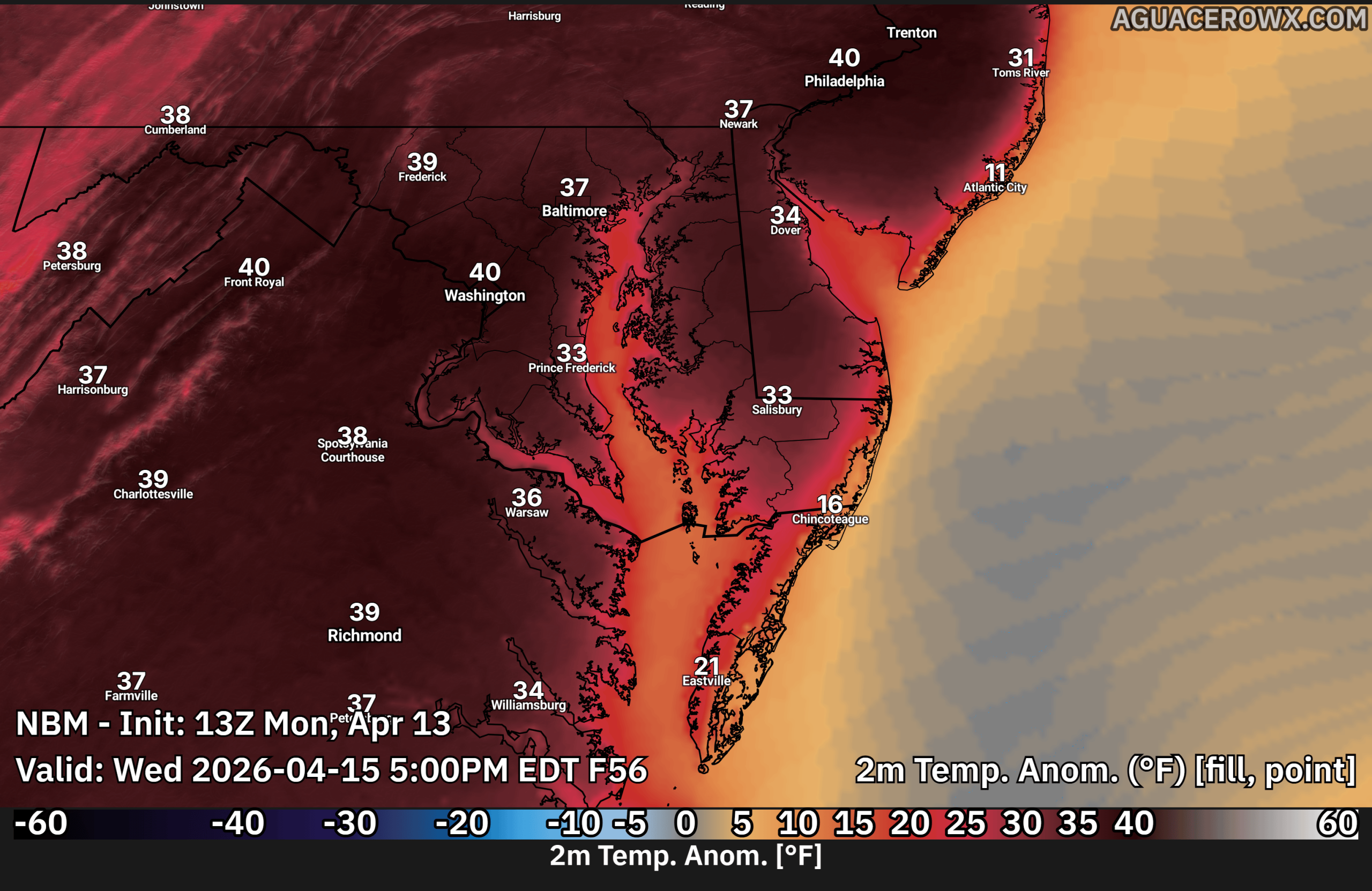 Record-Breaking Warmth Possible Across Delmarva This Week