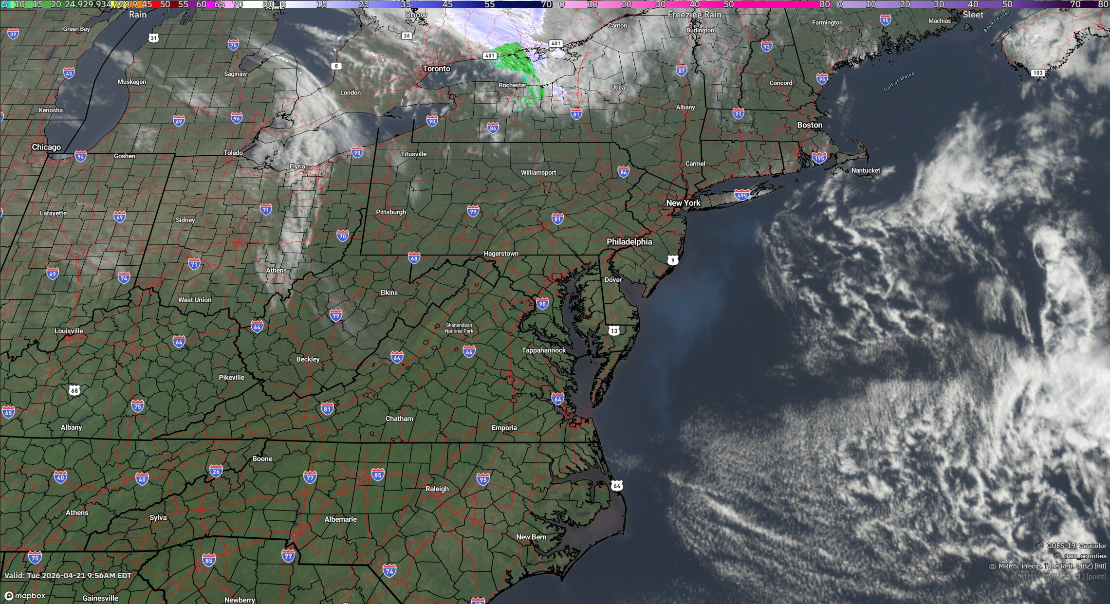 Cold Start Gives Way to Midweek Warm-Up and Rain Across Delmarva