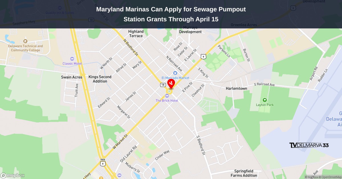 Maryland Marinas Can Apply for Sewage Pumpout Station Grants Through April 15