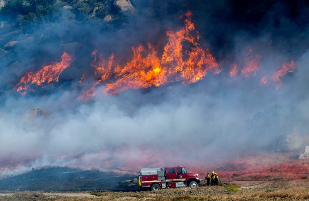 California Wildfire Nearly Half Contained as Evacuations Remain in Effect