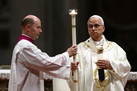 Pope Leo Calls for Peace During Easter Vigil, Criticizes Global Conflicts