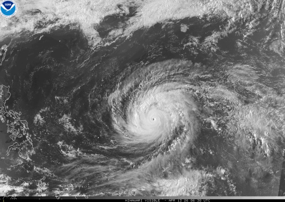 Powerful Super Typhoon Sinlaku Threatens U.S. Pacific Territories