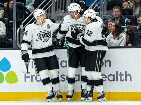 Kings Secure Playoff Spot with 5-3 Win Over Seattle Behind Byfield’s Two Goals