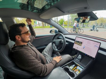 Tesla’s Self-Driving Cars Hit Amsterdam Streets in European First