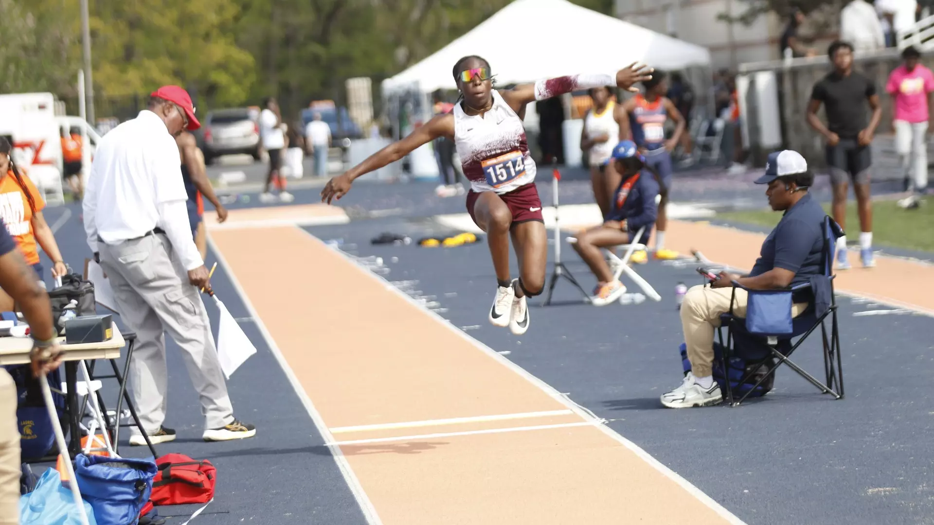 UME Hawks Track Star Takes Second Place in Triple Jump at Morgan State Meet