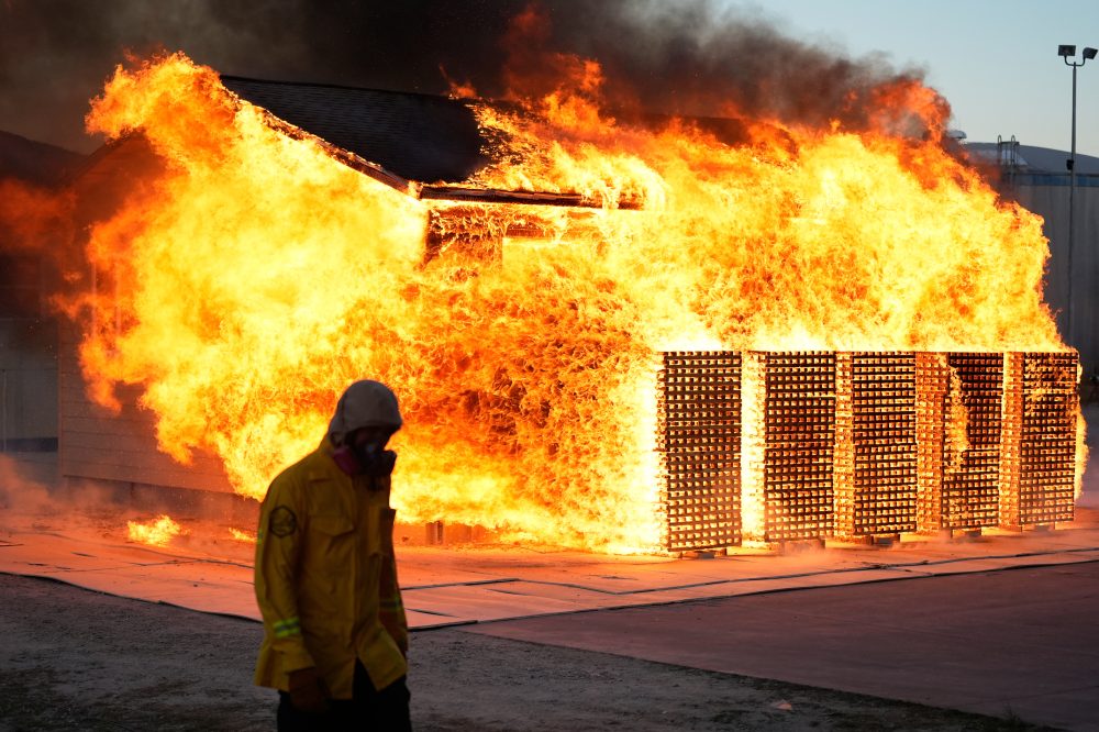 Scientists Torch Test Houses to Learn Wildfire Protection Secrets