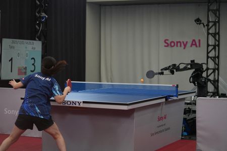 Sony’s Table Tennis Robot Makes History Defeating Professional Human Players