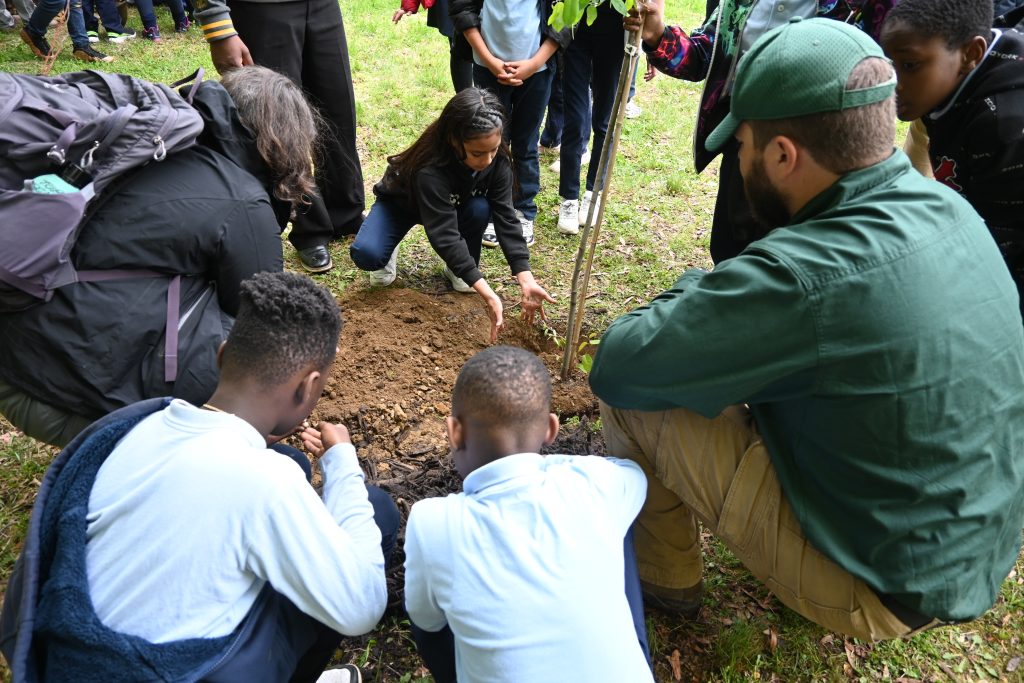 Maryland Schools Partner with State to Plant Trees for Outdoor Learning