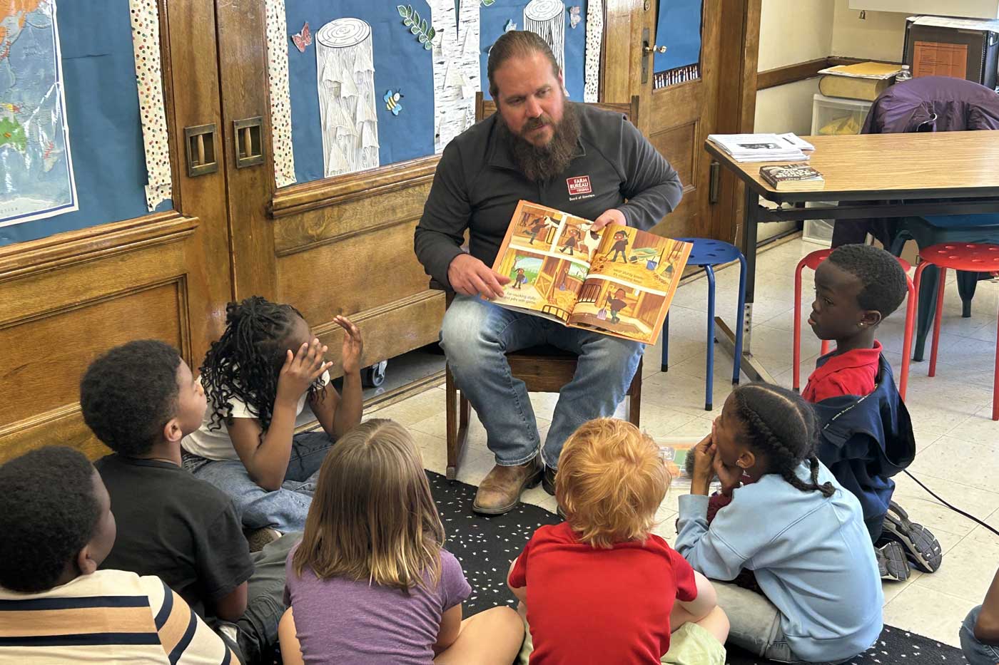 Virginia Schools Connect 77,000 Students to Farming Through Book Reading Week