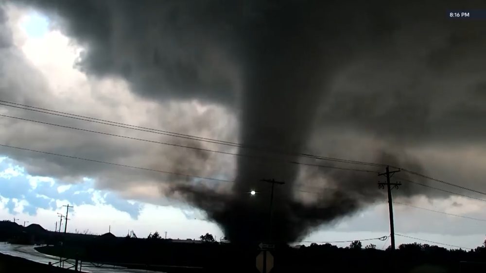 Destructive Tornado Tears Through Oklahoma City, Damages Homes Near Air Base