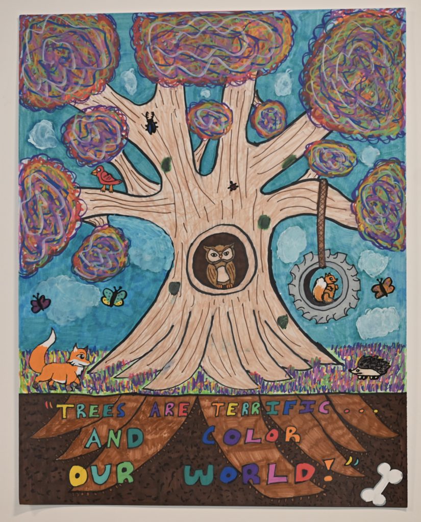 Carroll County Student’s Winning Poster Brings 15 New Trees to School