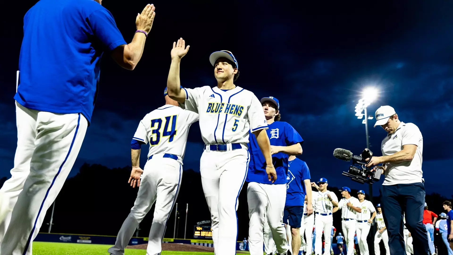 Blue Hens Take Down Delaware State 7-5 in Route One Rivalry Matchup