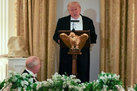 Trump Claims King Charles Opposes Iran Nuclear Weapons at White House Dinner