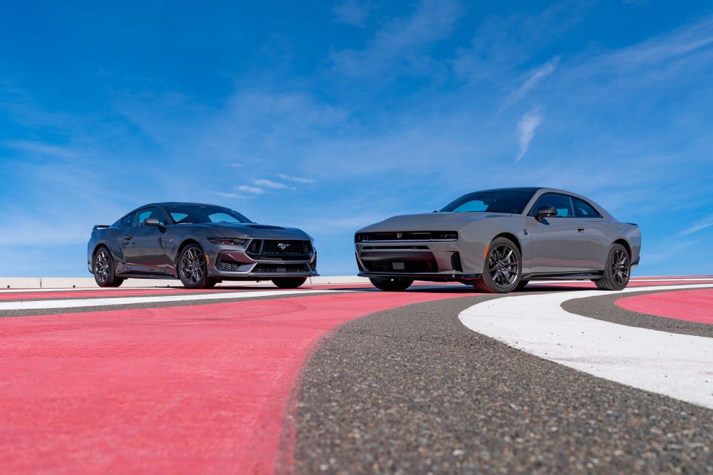 Auto Review: Ford Mustang Takes on Dodge Charger in Muscle Car Showdown
