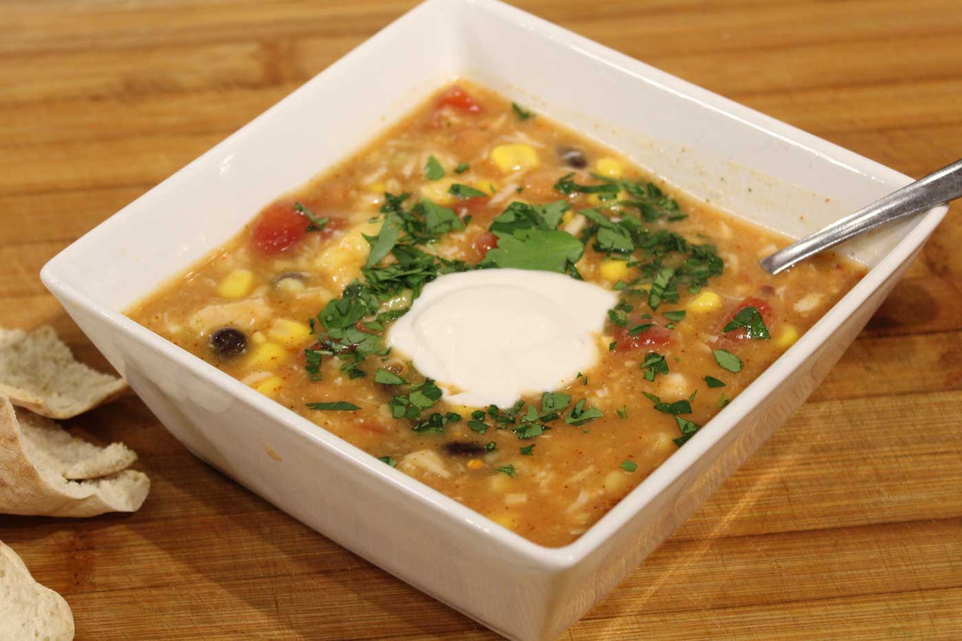 Easy One-Pot Chicken Taco Soup Recipe Featured on Virginia Farm Bureau Show