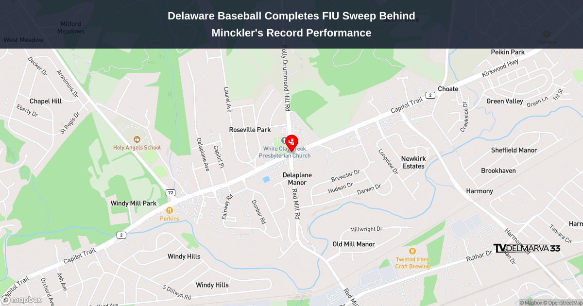Delaware Baseball Completes FIU Sweep Behind Minckler’s Record Performance