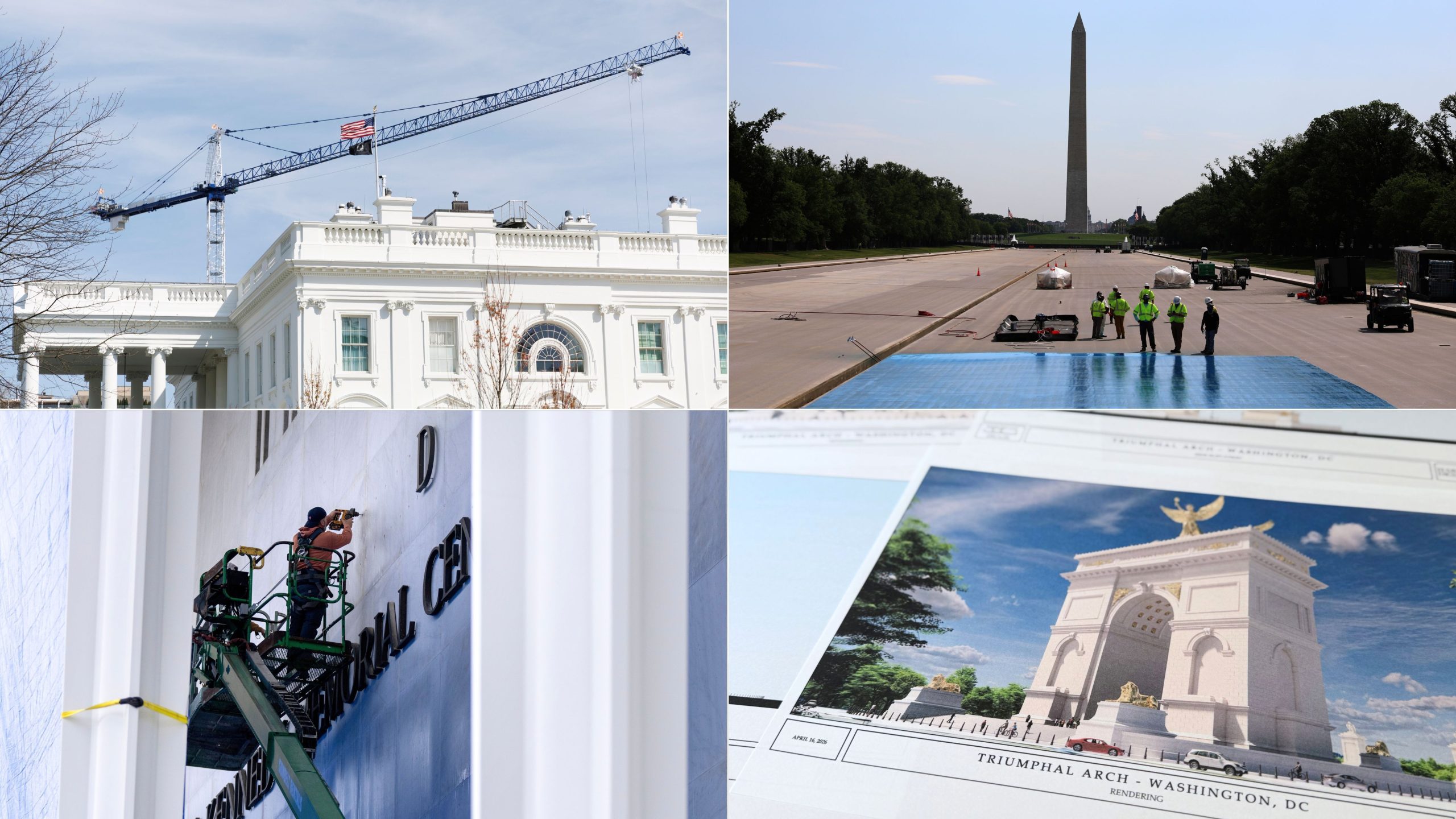 Trump Proposes Major Overhaul of Washington D.C. Buildings and Monuments