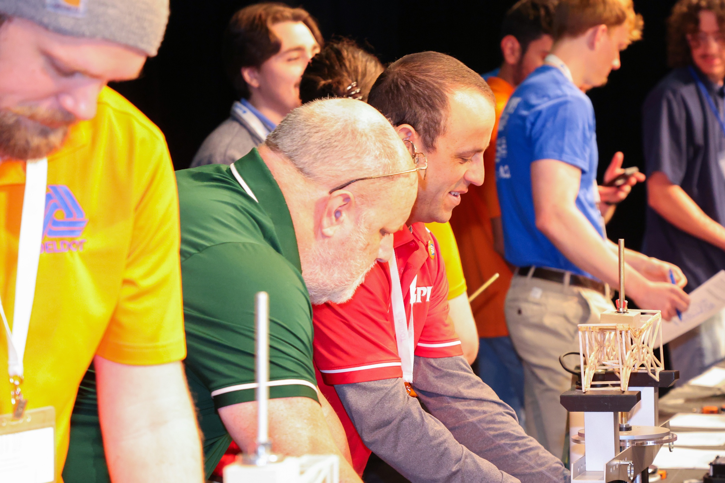 Delaware Students Compete in Statewide Bridge Building Contest at Polytech
