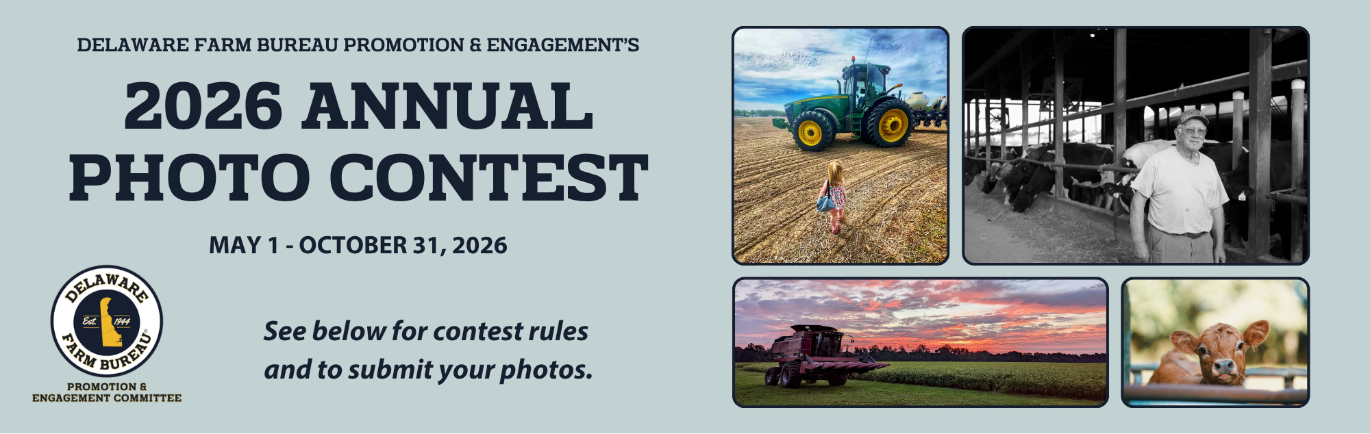 Delaware Farm Bureau Opens 2026 Photography Contest for Amateur Shutterbugs
