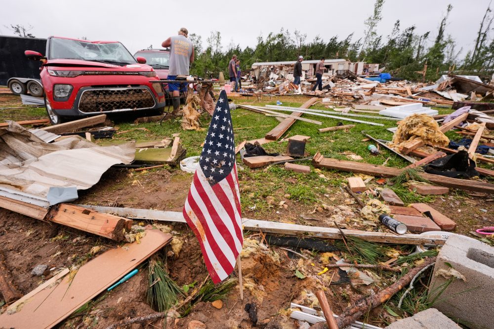 Storm Chaser Rescues Kitten From Mississippi Tornado Debris Using Tiny Cries