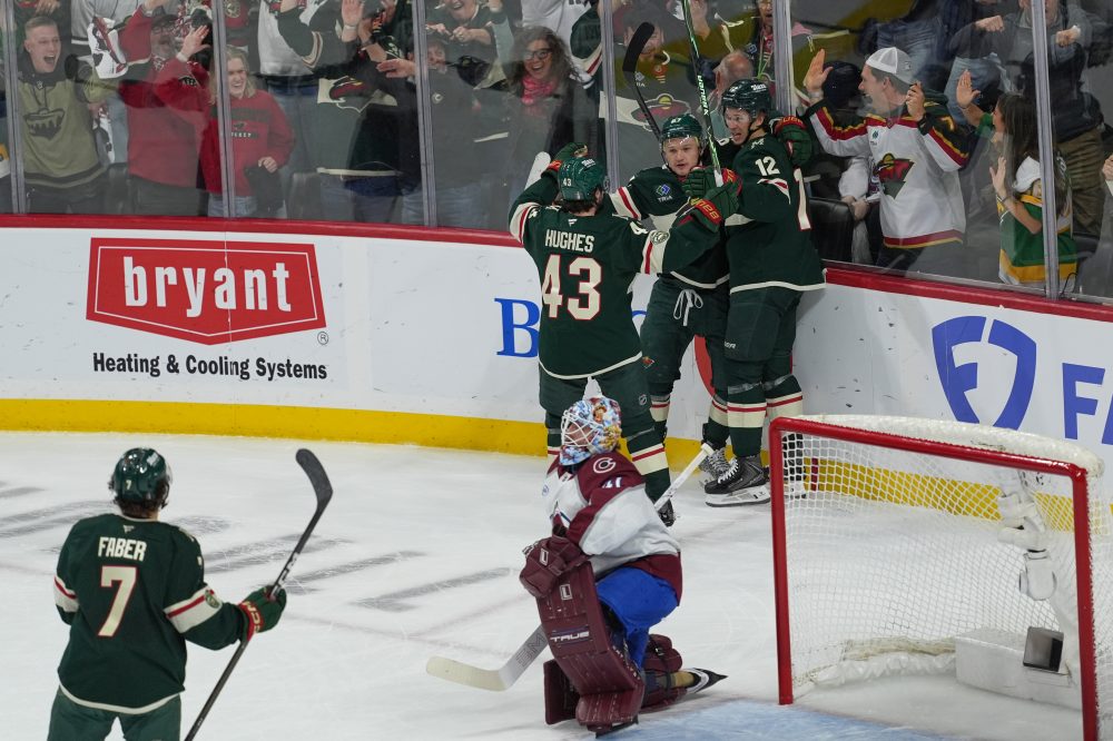 Colorado Avalanche Switch Goalies Mid-Game in 5-1 Playoff Loss to Minnesota