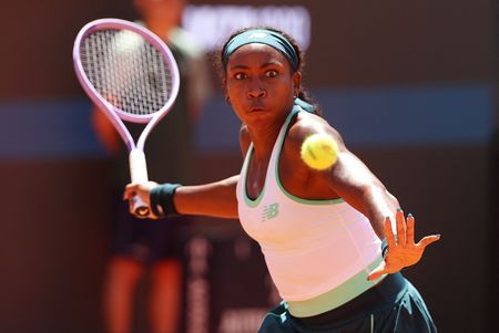 American Tennis Star Gauff Escapes Match Point to Advance in Rome