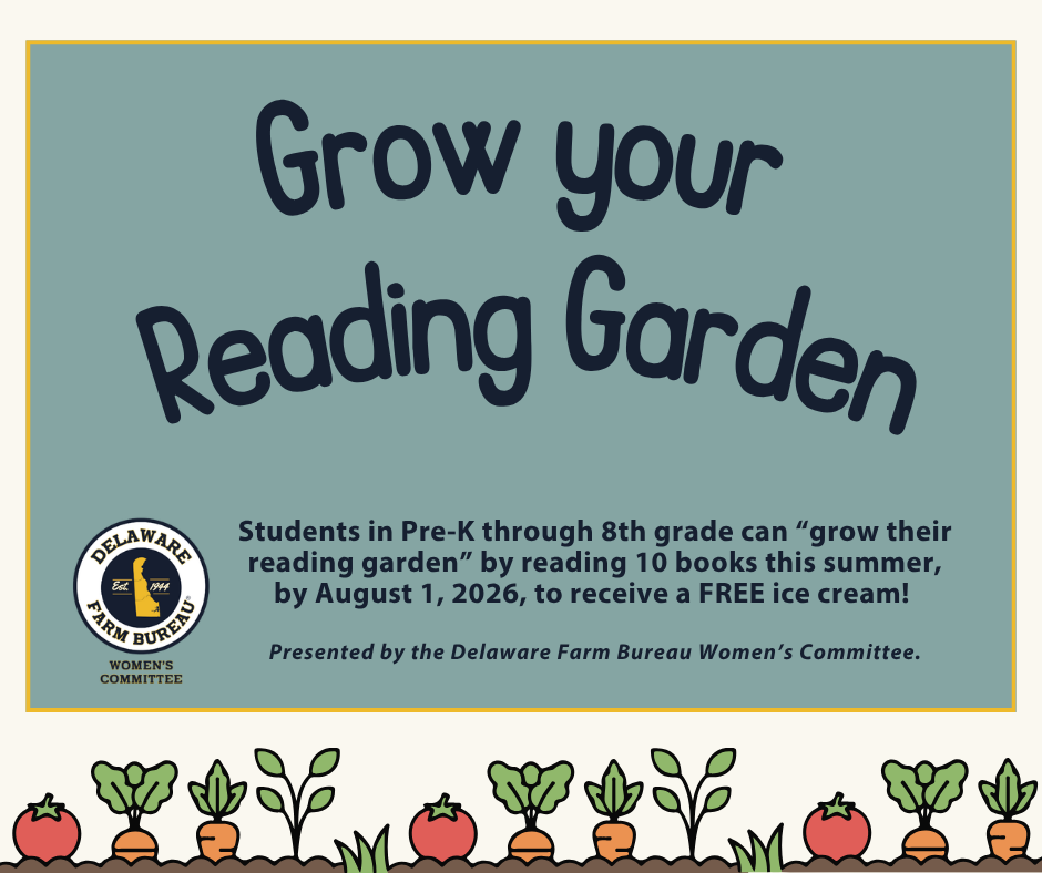 Delaware Farm Bureau Offers Free Ice Cream for Young Summer Readers