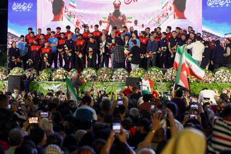 Iran Holds World Cup Send-Off Rally Amid U.S. Visa Uncertainty