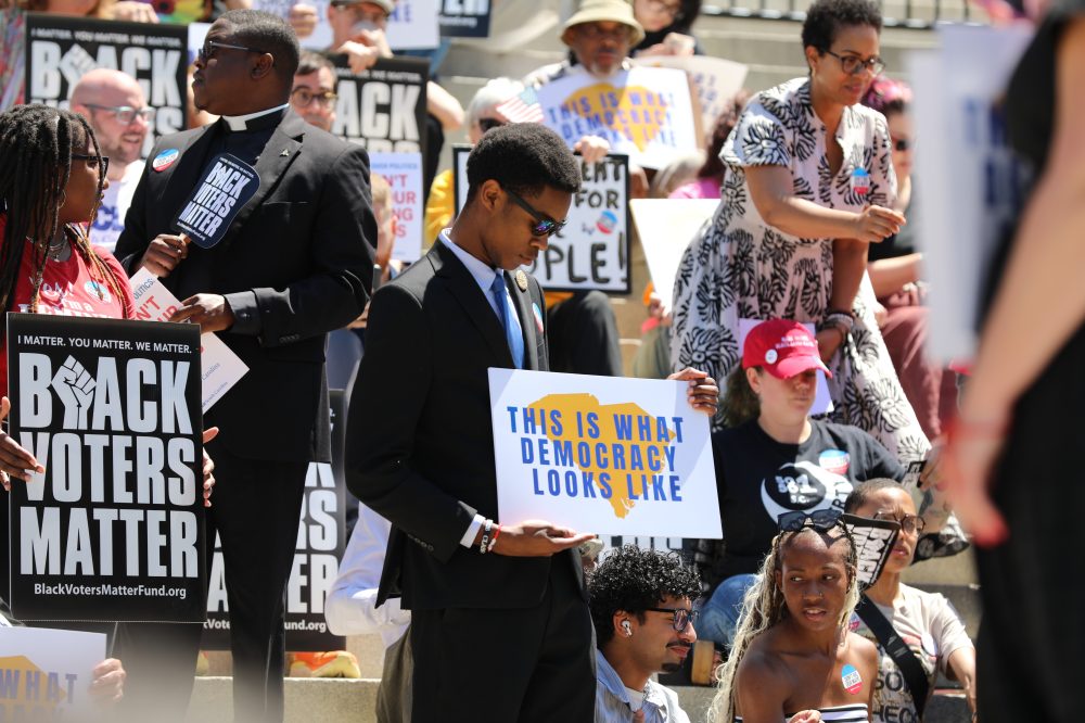 Civil Rights Groups Rally After Supreme Court Weakens Voting Rights Protections