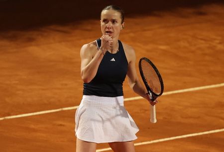 Ukrainian Tennis Star Defeats American Champion for Rome Tournament Victory