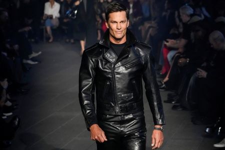 Former NFL Star Tom Brady Walks Runway at Gucci Fashion Show in NYC