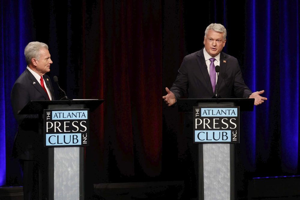Three Georgia Republicans Battle for Chance to Challenge Democratic Senator