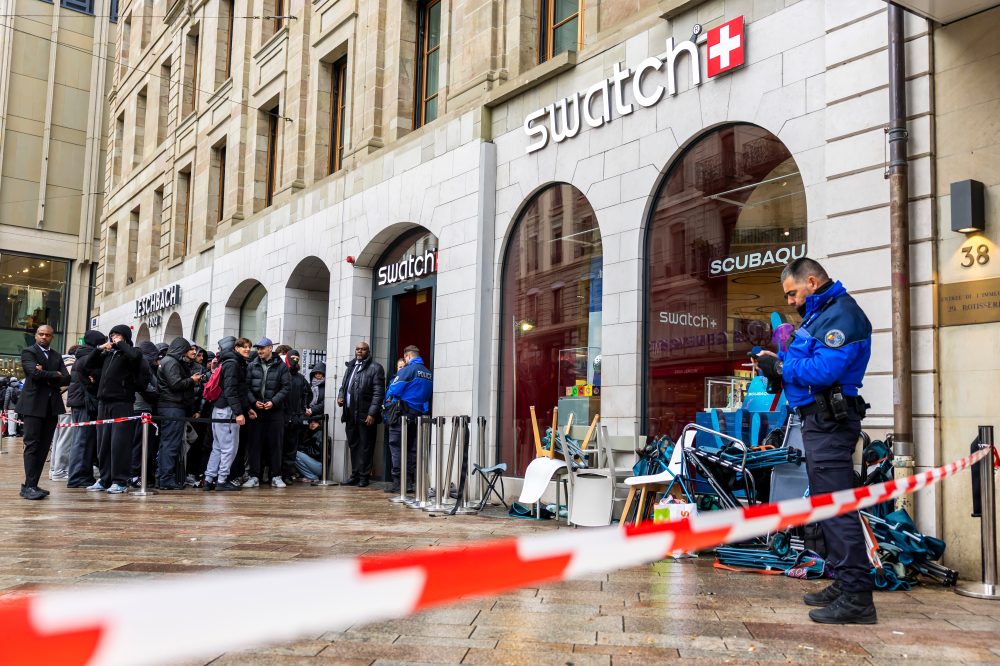 Swatch Watch Launch Sparks Global Chaos, Police Use Tear Gas on Crowds