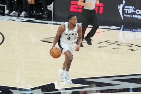 San Antonio’s Fox Sidelined for Game 1 Against Thunder Due to Ankle Injury