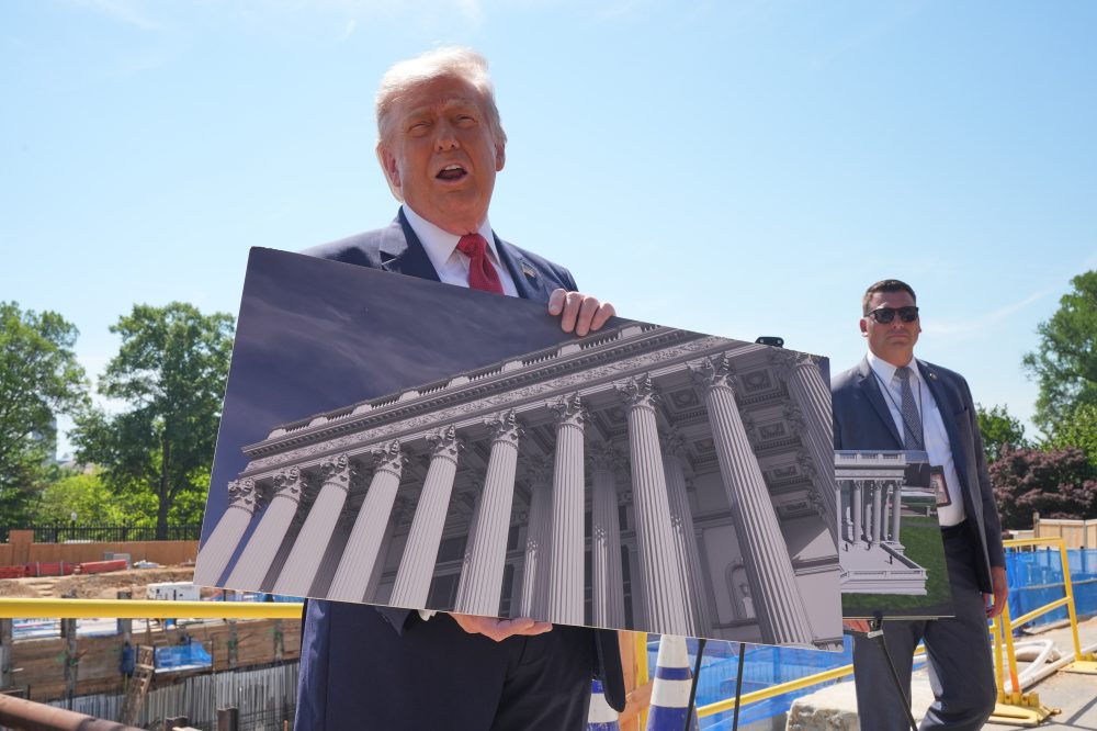 Trump Tours White House Ballroom Construction as Congress Balks at $1B Security Cost