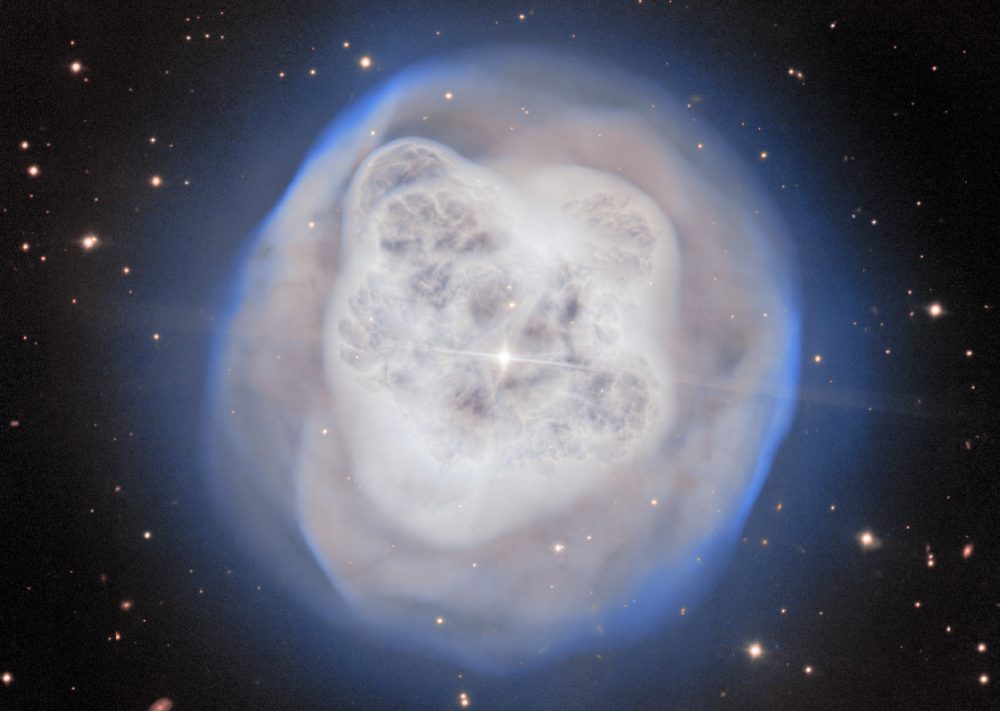 Telescope Captures Stunning Image of Star’s Final Moments in Space