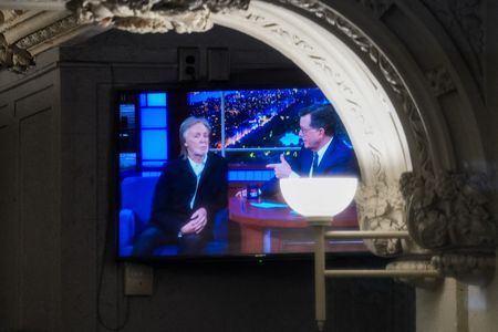 Beatles Legend Paul McCartney Joins Stephen Colbert for Late Show Farewell