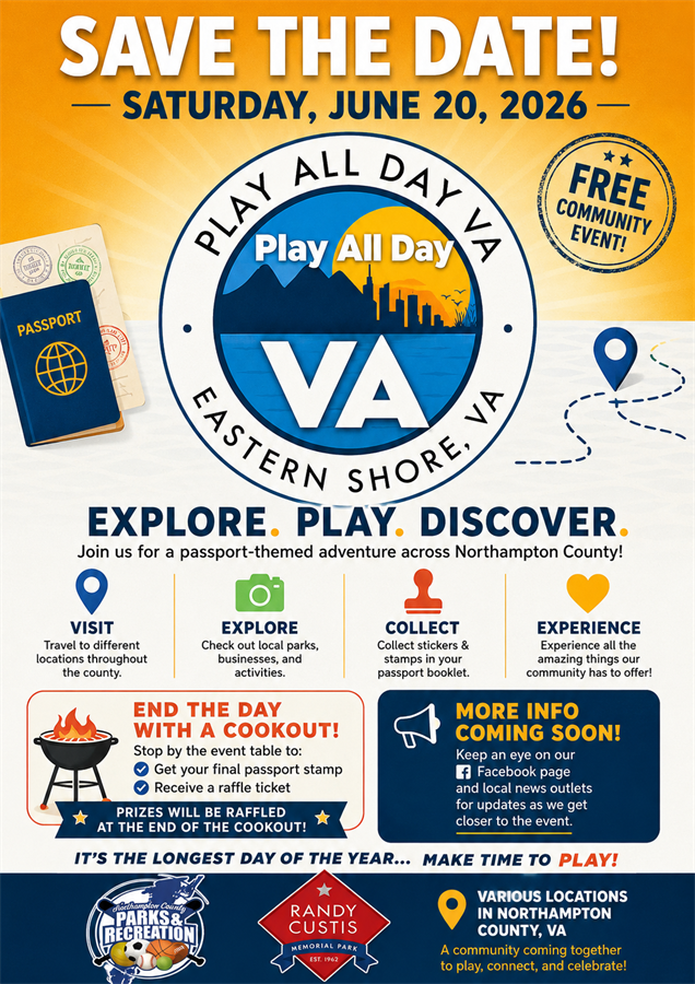 Northampton County VA Plans Passport Adventure Event for Summer 2026