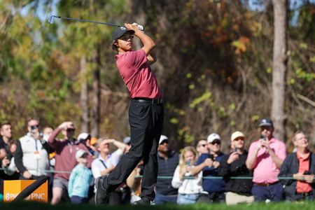 Tiger Woods’ Son Struggles in Title Defense at Florida Junior Golf Tournament