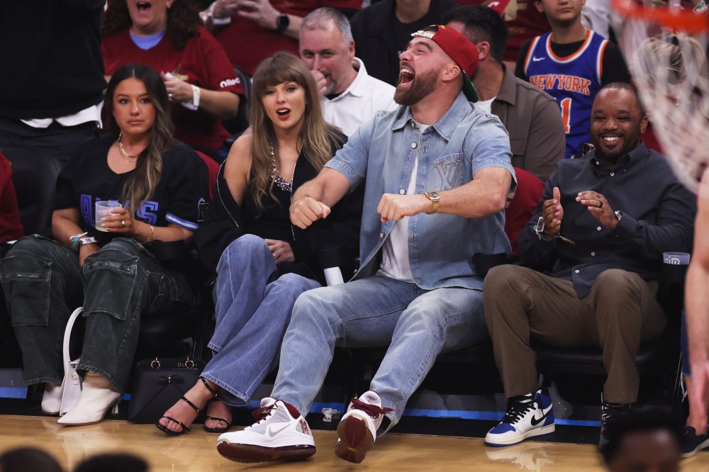 Swift and Kelce Show Up Courtside for Cavs-Knicks Eastern Conference Finals