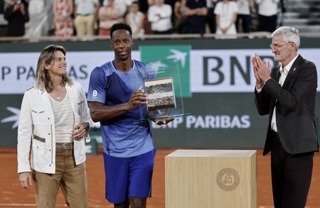 French Tennis Star Monfils Plans Farewell Tour After Roland Garros Exit