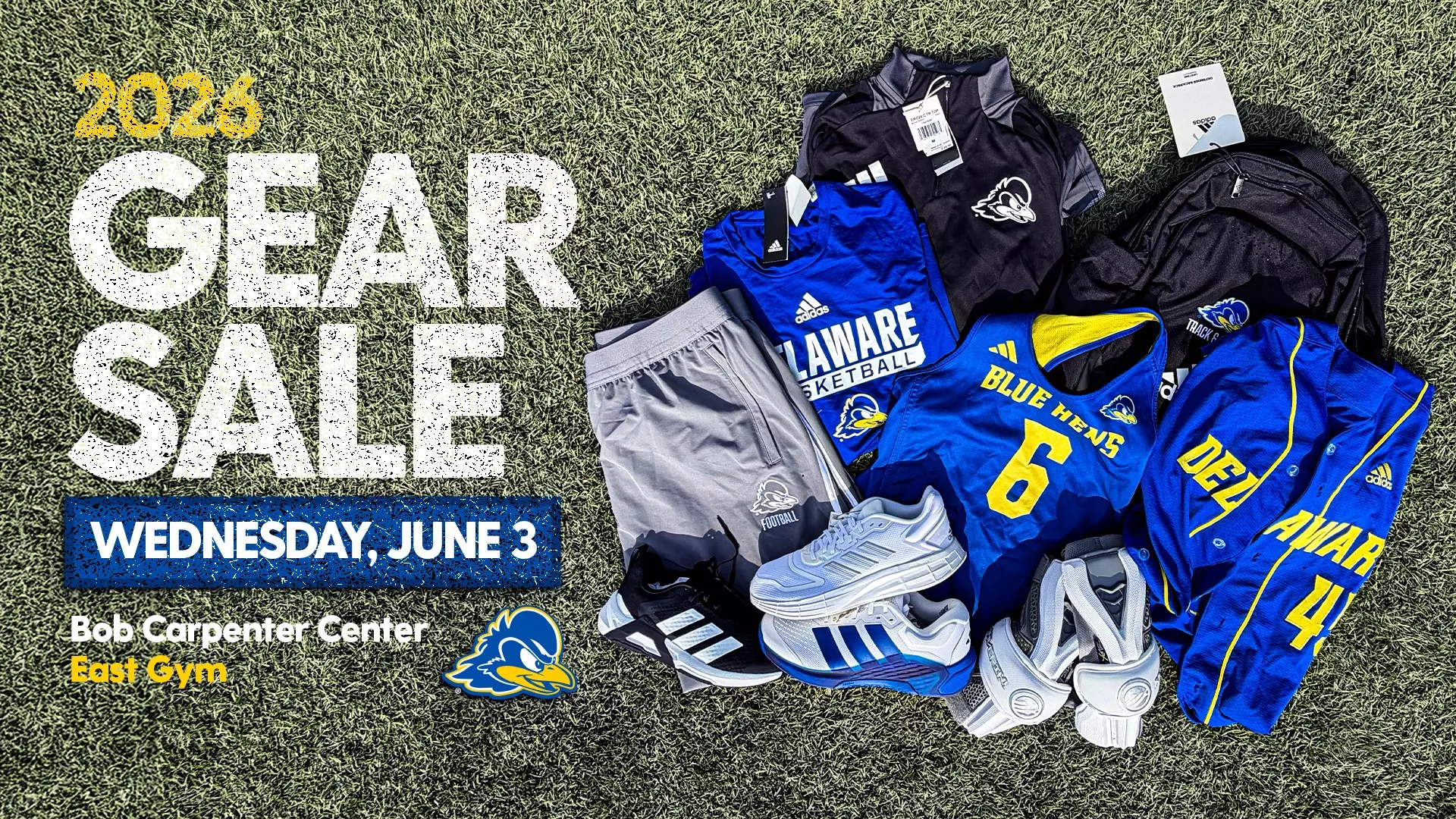 University of Delaware Athletics Plans Equipment Sale This Week