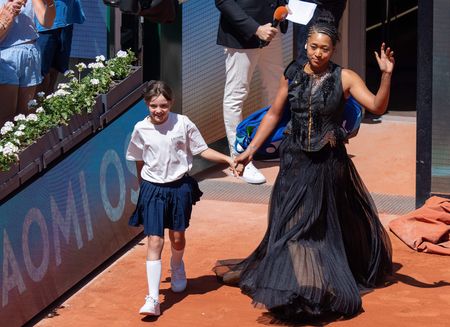 Naomi Osaka Makes Fashion Statement at French Open with Sparkling Dress