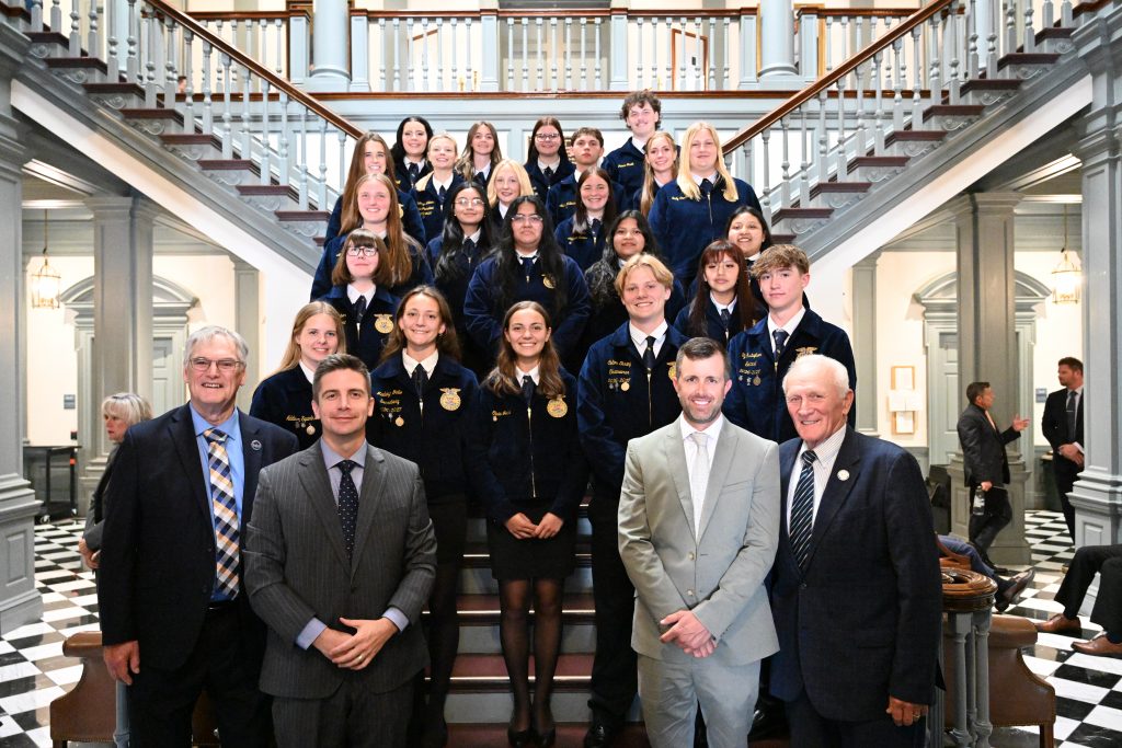 Local FFA Students Learn Advocacy Skills Before Meeting State Leaders