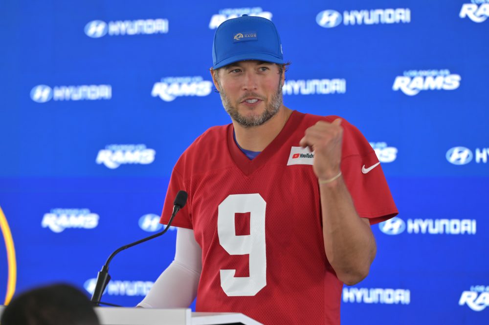 Rams QB Stafford Accepts Team’s Decision to Draft Rookie Simpson