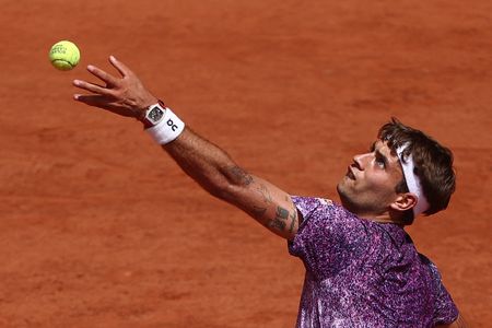Italian Tennis Player Defeats American at French Open