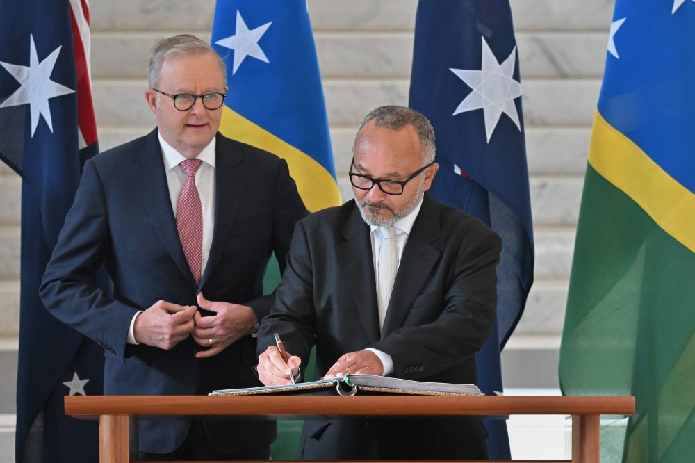 Solomon Islands New Leader Plans Review of Secret China Security Deal