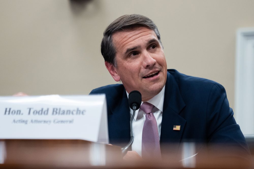Trump Announces Todd Blanche as Attorney General Pick